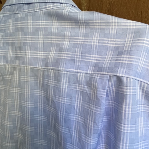 Roundtree & Yorke Gold Label 17 32/33, Pronto Uomo L NonIron Cotton Plaid Bundle - Picture 9 of 16